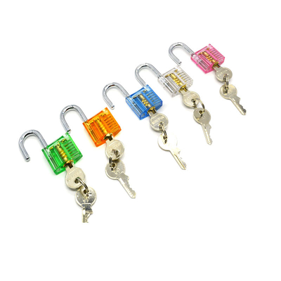 주문 화려한 미니 버전의 워드 투명 연습 잠금 세트 5pcs 온라인 제조