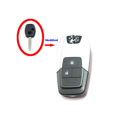 주문 직선판 키 셸 수정 지능형 페인트 베이킹 폴딩 혼다 자동차 키 셸 교체 online manufacture