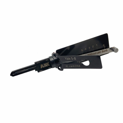 주문 집 열쇠 잠금공 도구 Yale-5-B 6-Pin 2-IN-1 Yale 문 잠금 AKK 도구 online manufacture