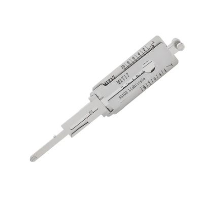 자동차 리쉬 도구 MIT17-10컷 SS103 2 in 1 리쉬 자물쇠공 도구 Mitsubishi 도어 잠금 장치 오프너